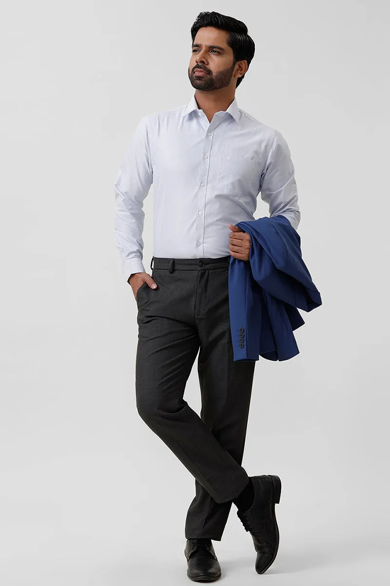 Berlin Stripes - Light Blue Casual  Shirts For Men | Ariser