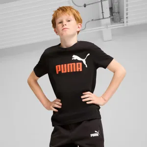 Puma Kids 2 Colour Logo Tee